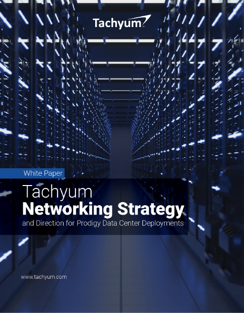 Tachyum Networking White Paper cover page