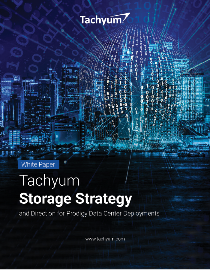 Tachyum Releases Native Storage Solutions for Prodigy Based Supercomputers and Data Centers